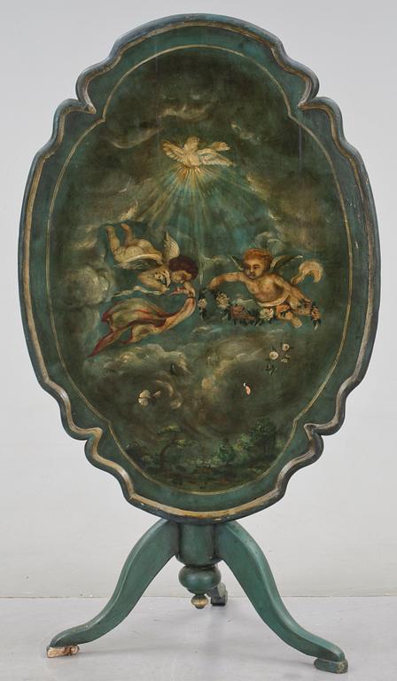 FÄLLBORD, senbarock/rokoko, 1700-talets mitt.