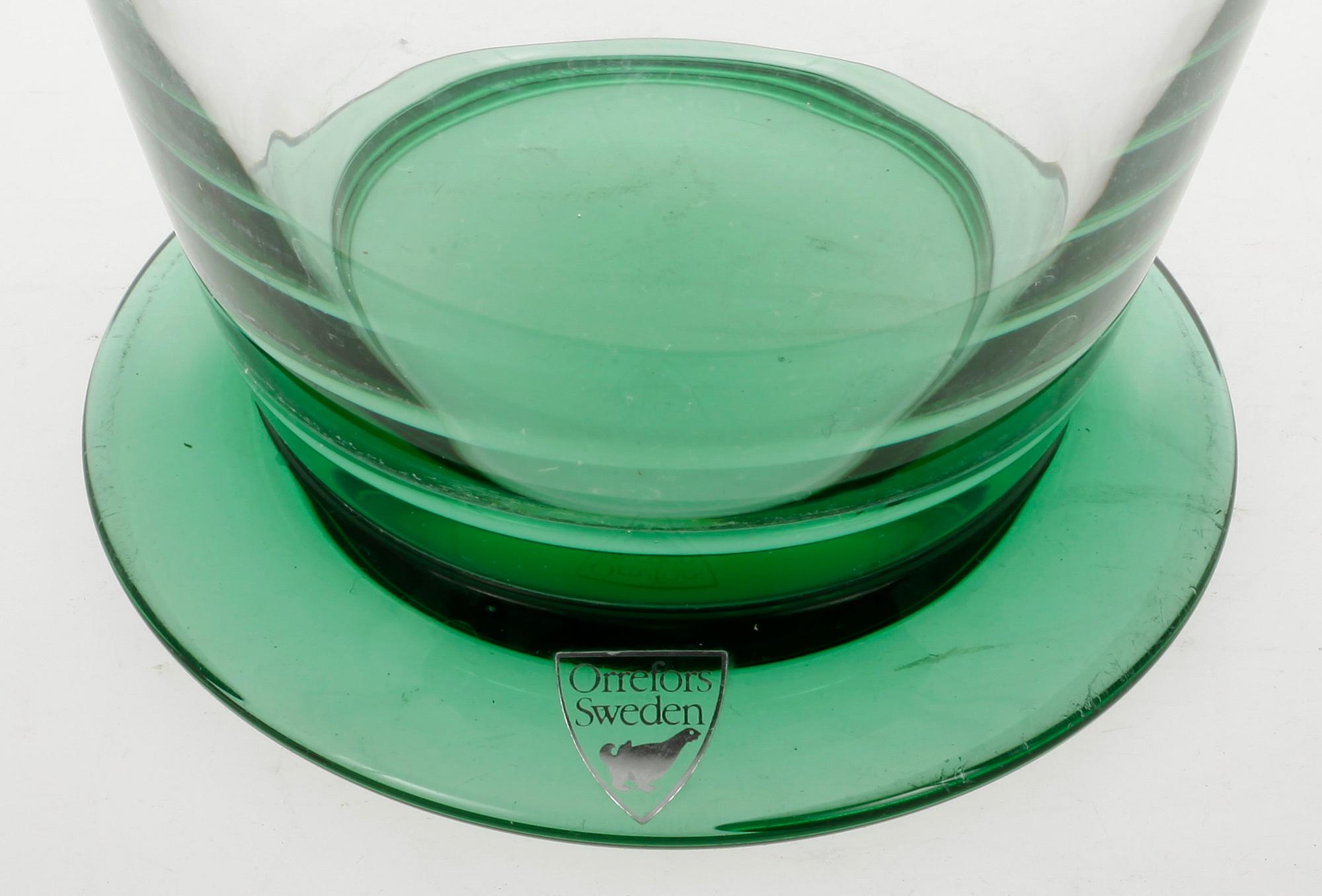 KARAFF, glas, "Nobel", Gunnar Cyrén, Orrefors.