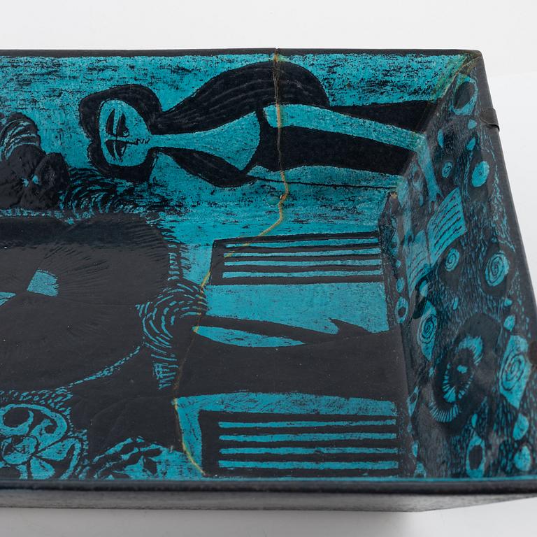 Birger Kaipiainen, fat, Rörstrand, 1950-tal.