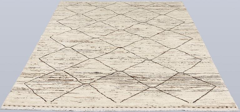 A Moroccan-design carpet, c. 205 x 145 cm.