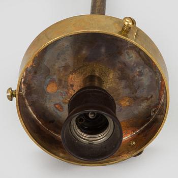 Paavo Tynell, taklampa, beställningsarbete, Taito, 1940.