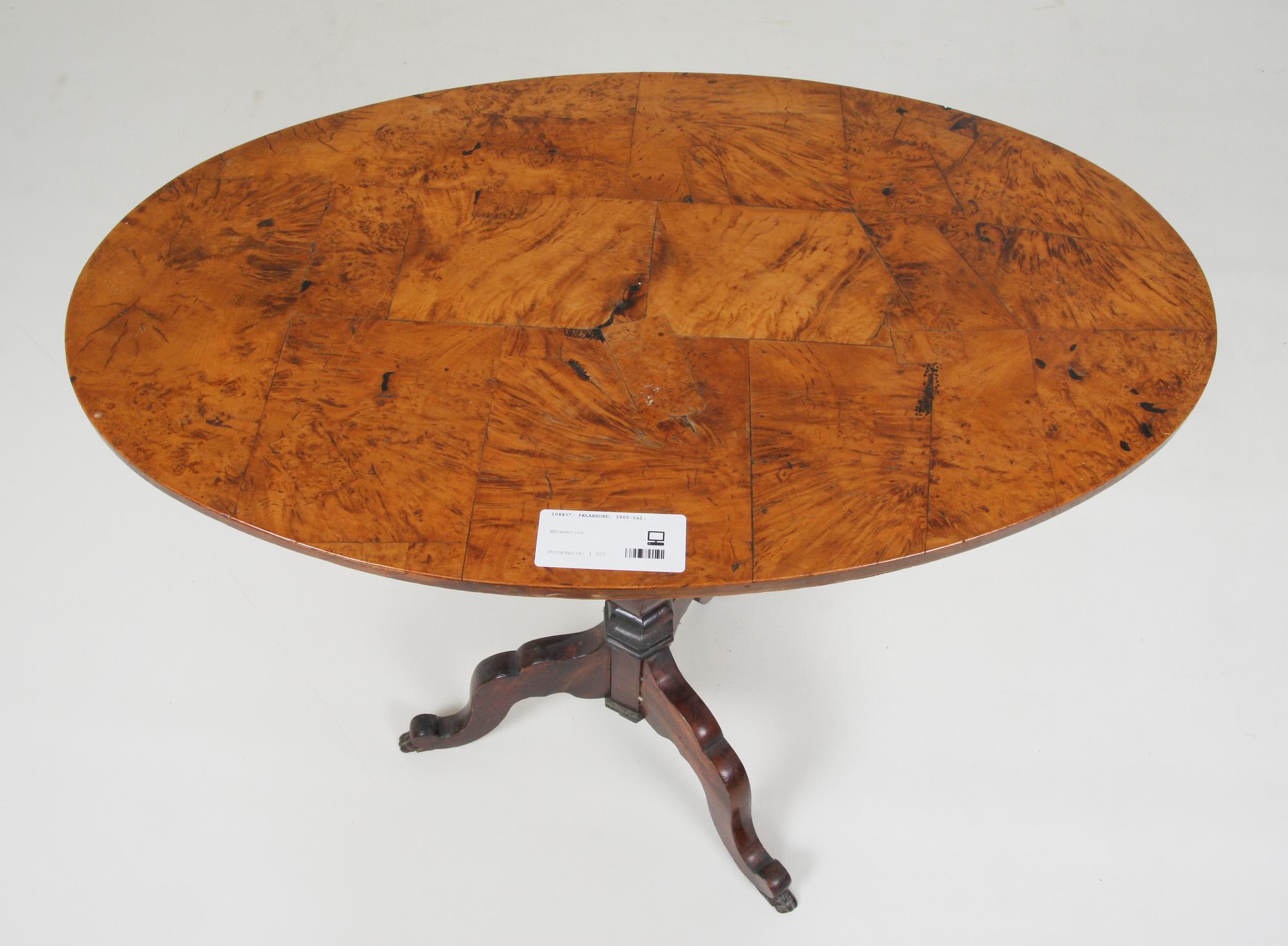 PELARBORD, 1800-tal.