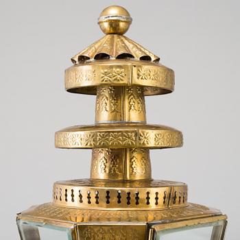 A pair of late 20th century wall lamps.