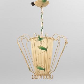 Taklampa, Swedish Modern, Elhå, 1930/40-tal.