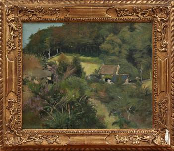 ERIK NORSELIUS, olja på duk, sign.