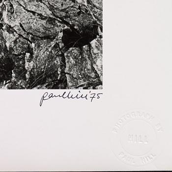 PAUL HILL, "Legs over High Tor, Matlock", 1975.