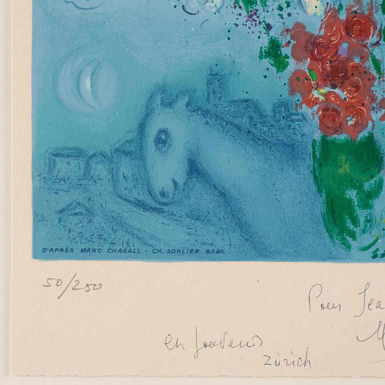 Marc Chagall, efter, "Les Glaïeuls".