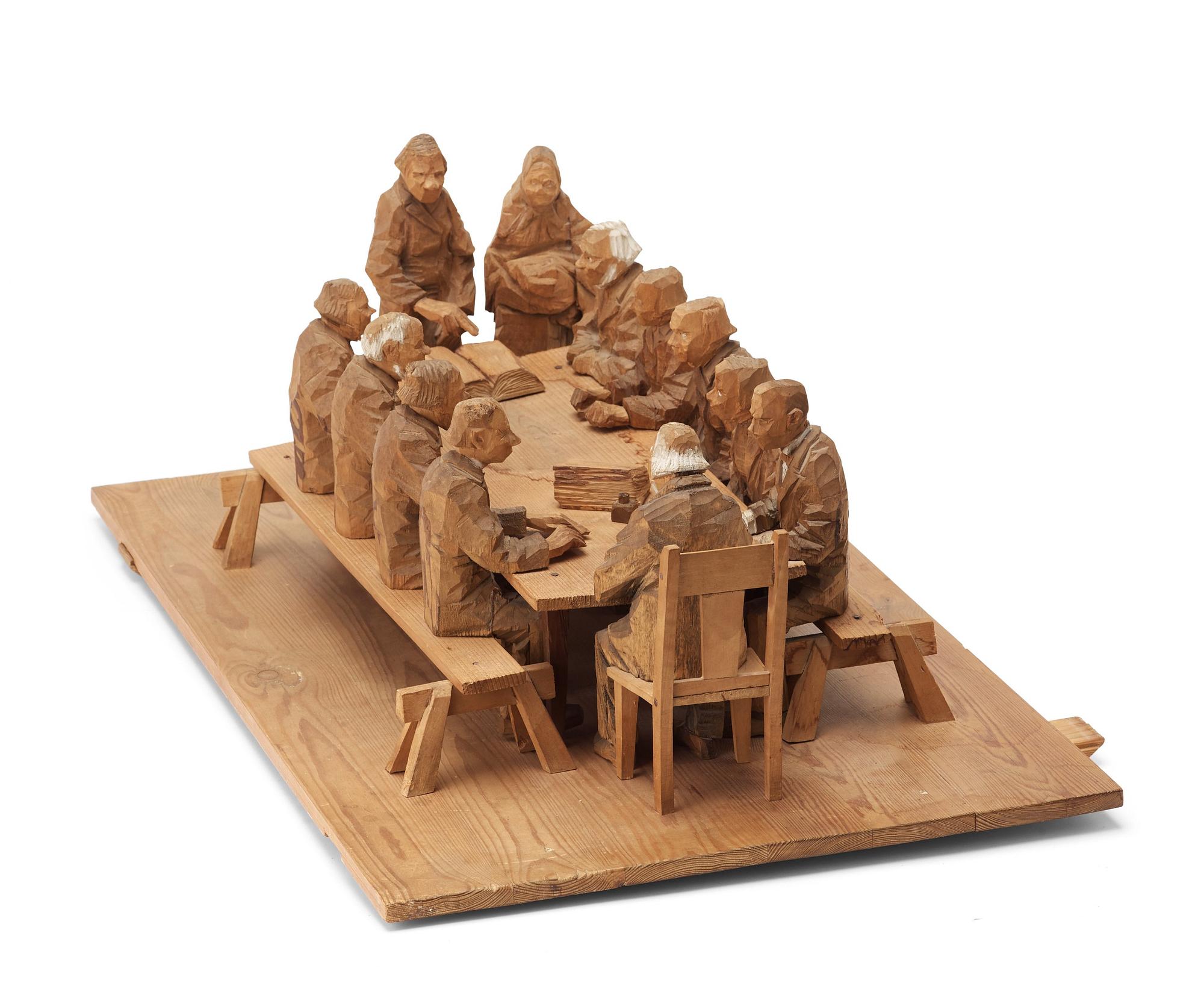 Axel Petersson Döderhultarn, "Häradsrätt"/"Drängen som svär sig fri".