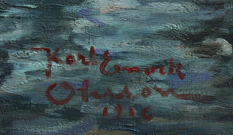 KARL-ENOCK OHLSON, olja på duk, sign.