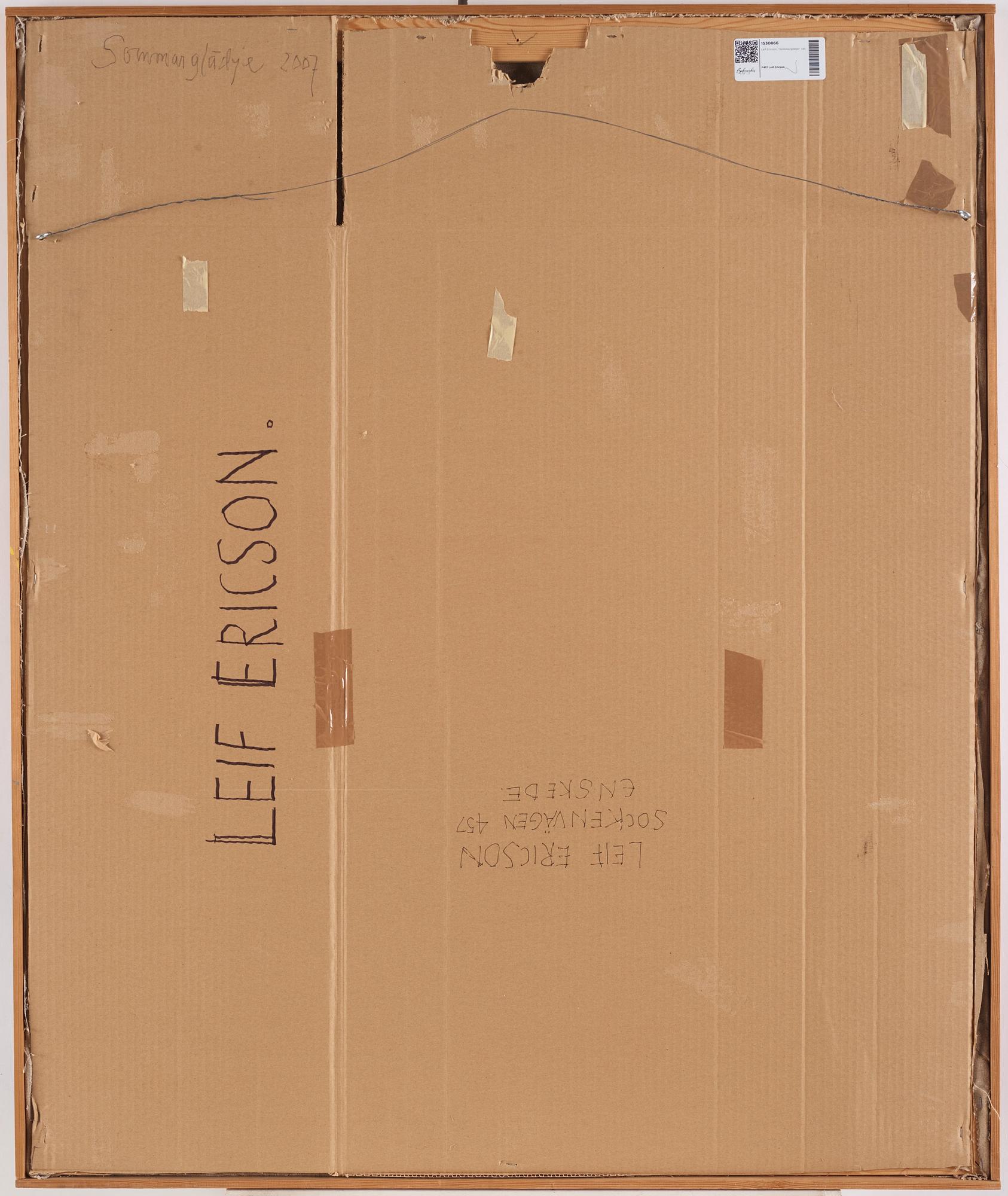 Leif Ericson, "Sommarglädje".