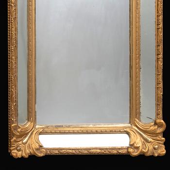 Spegel, rokokostil, 1800-talets slut.