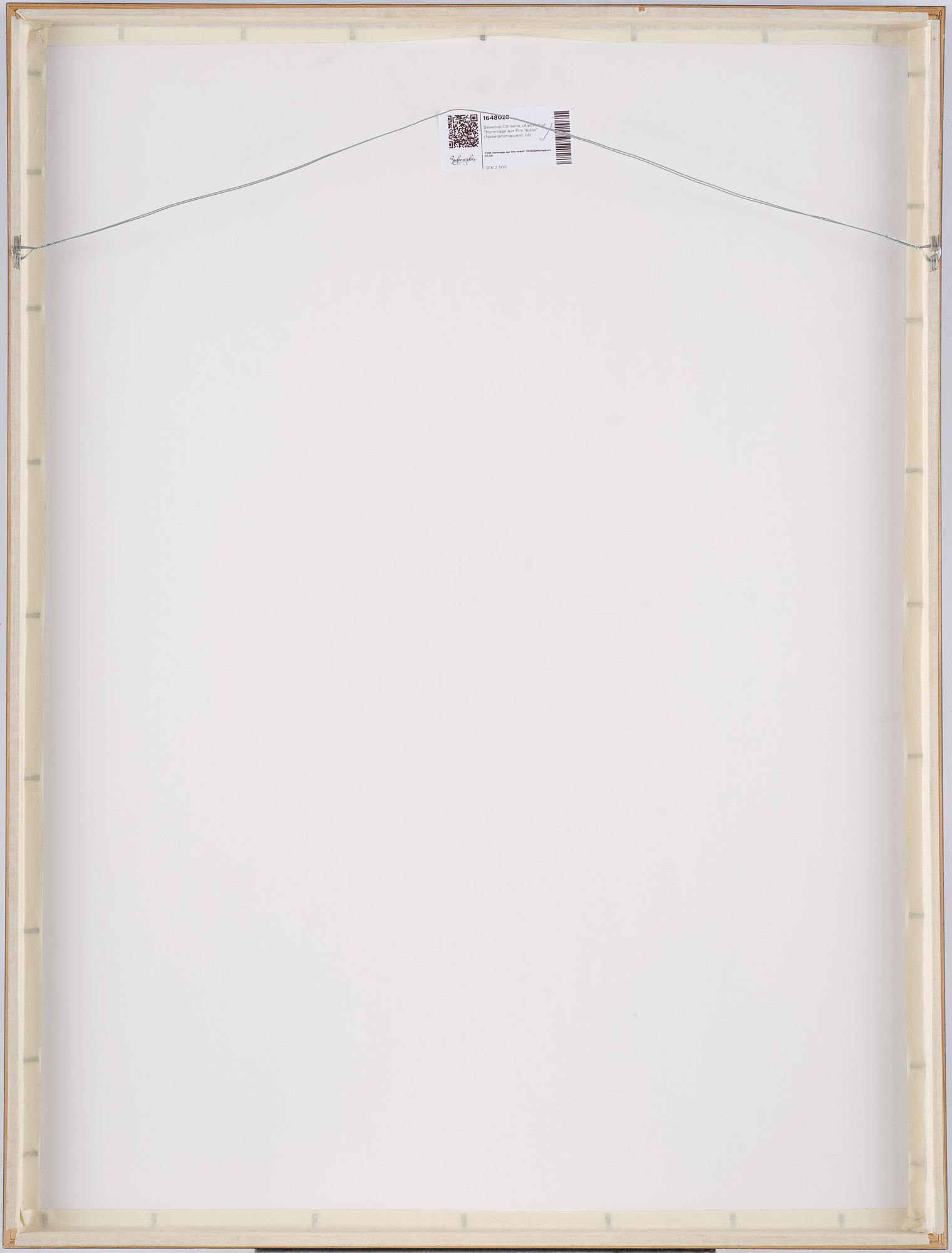 Beverloo Corneille, Utan titel ur: "Hommage aux Prix Nobel" (Nobelprismappen).