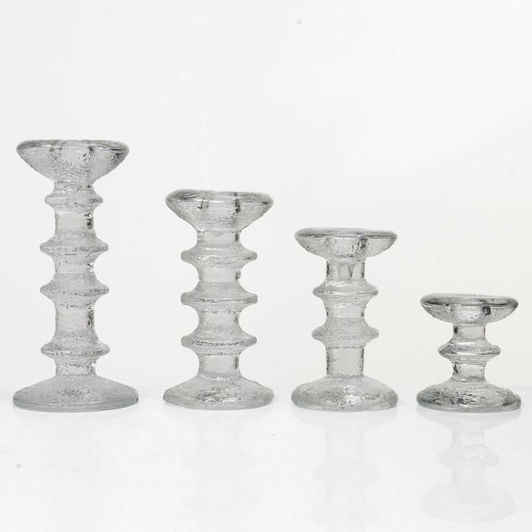 Timo Sarpaneva, Ljusstakar, 8 st, "Festivo", Iittala, Finland.