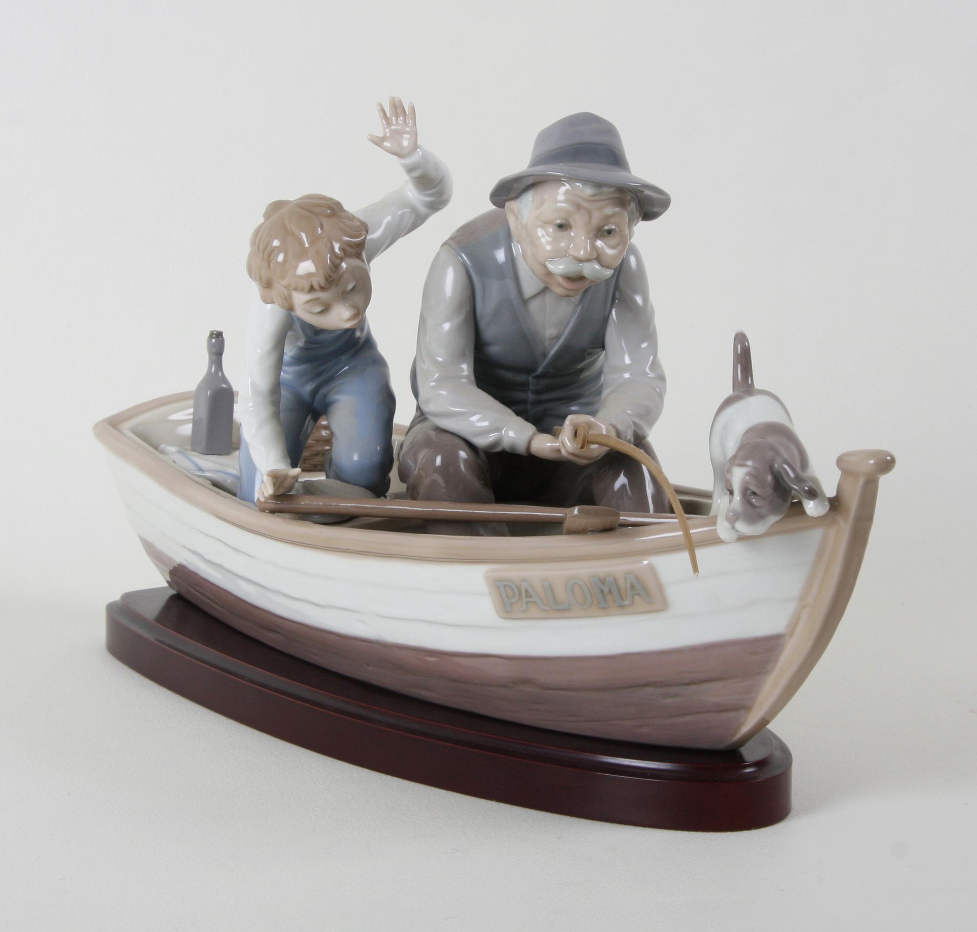 FIGURGRUPP, porslin, Lladro, 1980-90-tal.