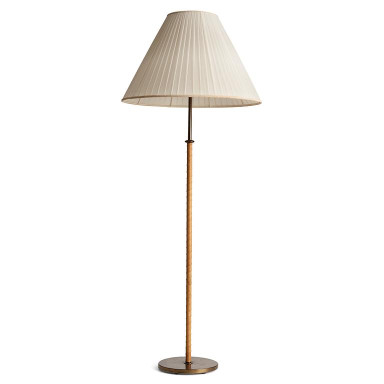 Harald Elof Notini, a floor lamp by Böhlmarks, Sweden 1940's.