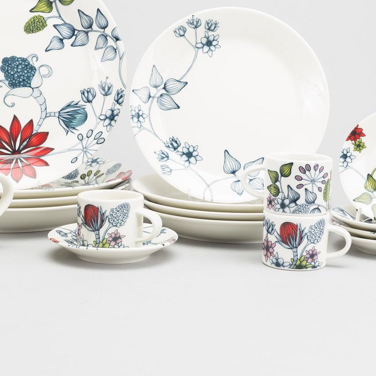 29 PCS PORCELAIN SERVICE, "Runo" Arabia,