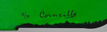 BEVERLOO CORNEILLE, polykrom metall, signerad och numrerad 12/30.