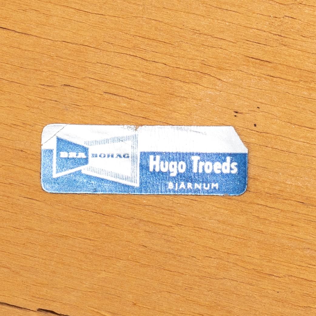 Yngve Ekström, stolar, 4 st, "Minett", Bra Bohag, Troeds, Bjärnum, 1960-tal.