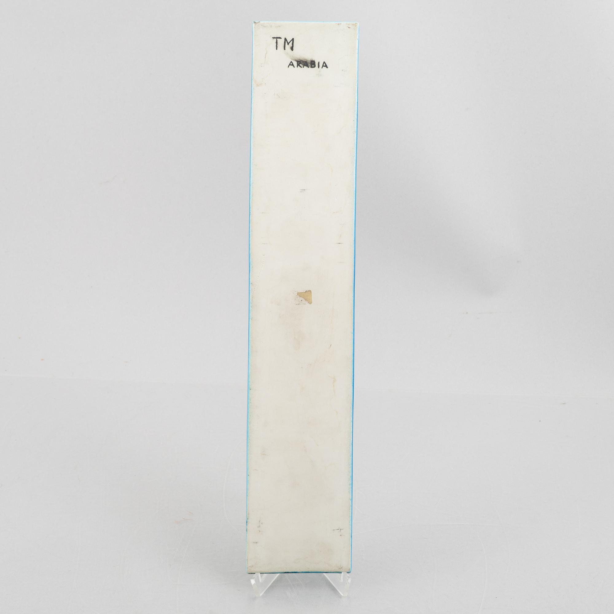 Toini Muona, a stoneware relief, Arabia, Finland.