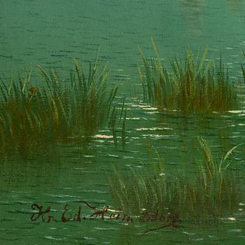 UNKNOWN ARTIST, 19th Century, oil on canvas, signed.