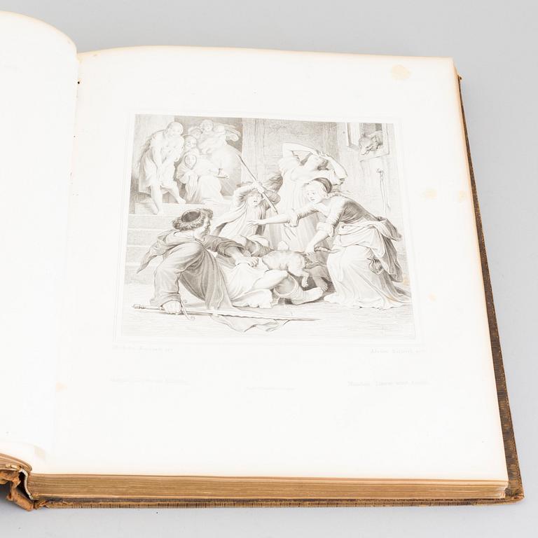 BOOK, "Reineke Fuchs", by Wofgand von Goethe, illustrated by Wilhelm von Kaulbach, Stuttgart 1846.