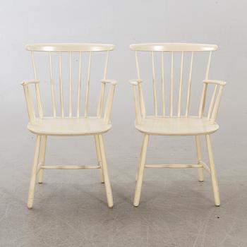 KARMSTOLAR, ett par, troligen "Dana" Ikea, 1960-tal.