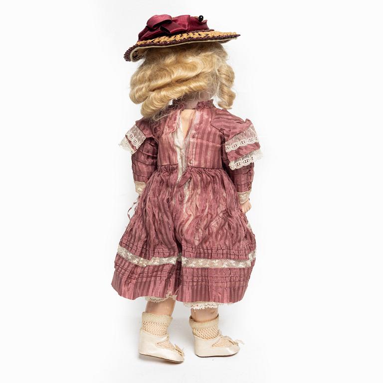 Girl doll, Bebe Jumeau, around the year 1900.