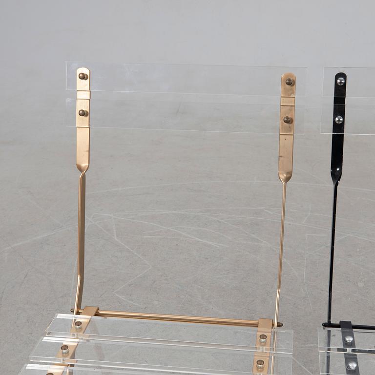 Yonel Lebovici, chairs, 4 pcs, "Les Invisibles".