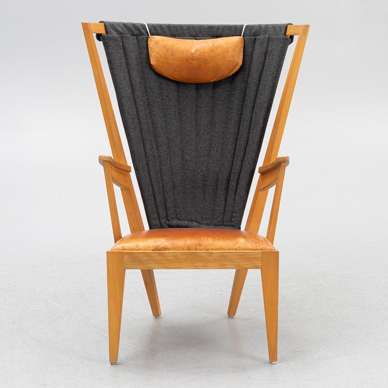 Nirvan Richter, a beech armchair from Norrgavel, Sweden.