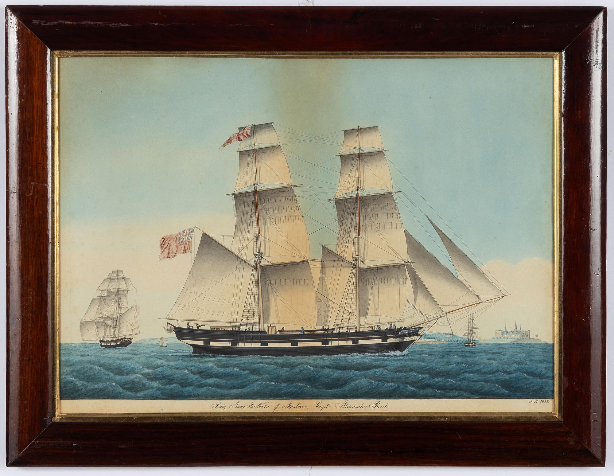 Jacob Petersen, The brig "Anne Isabelle" of Montrose  (Capt. Alexander Reid).