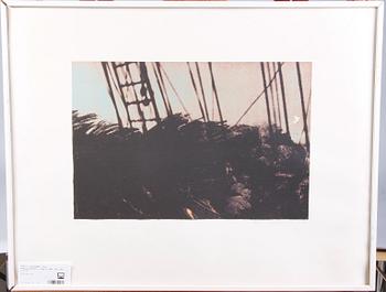 Ola Billgren · BILLGREN, OLA. Färglitografi, sign o dat -82. Nr 17/100.