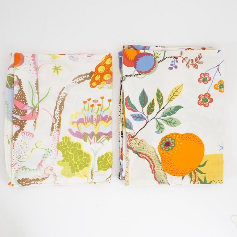 Josef Frank, fifteen decorative pillow covers, Firma Svenskt Tenn.