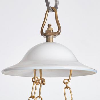 A Gustavian-style 20th century one-light hanging-lamp.