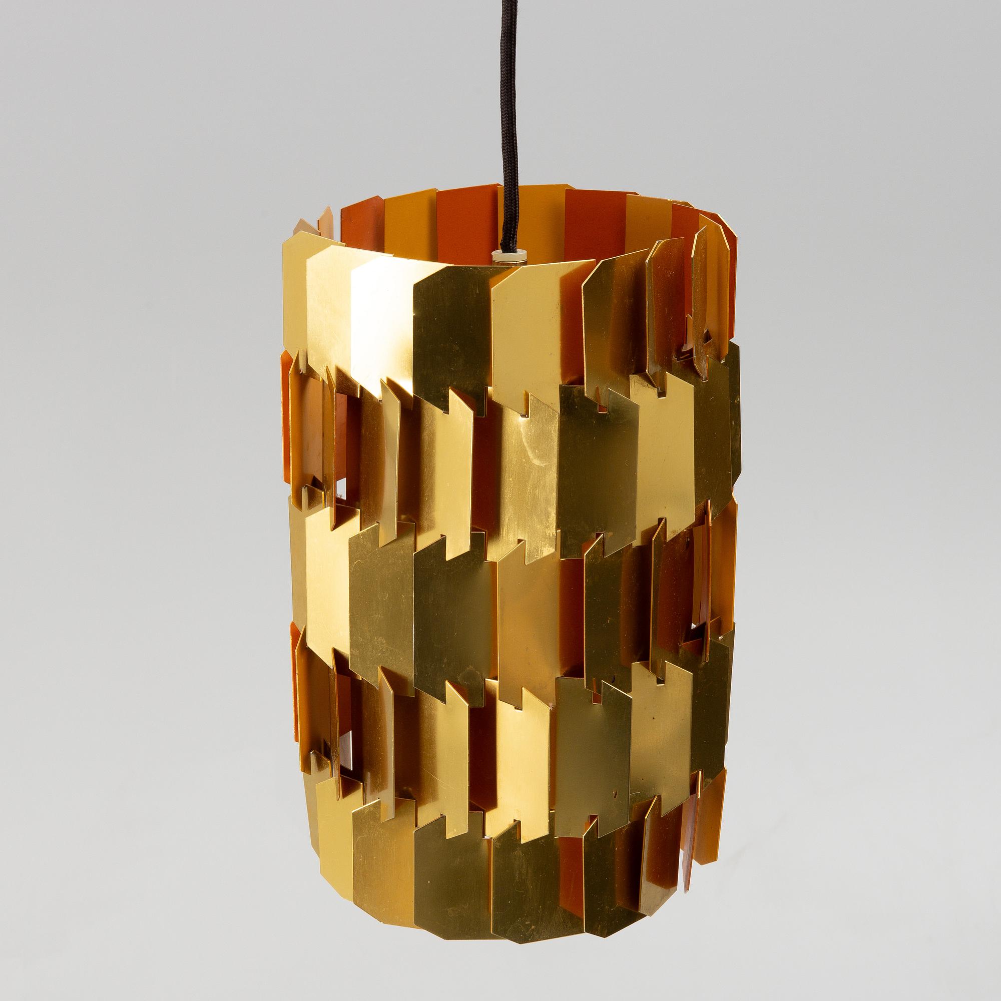 Louis Weisdorf, a "Facet Pop Lamp", Lyfa, Denmark, third quarter of the 20th century.