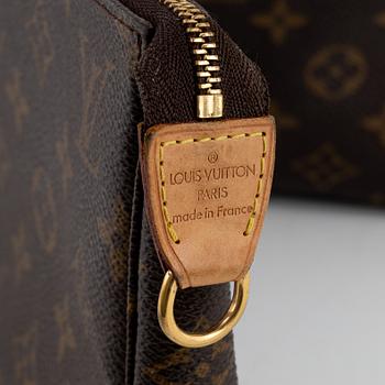 Louis Vuitton, a monogram canvas 'Speedy 40' handbag with pochette, 2000.