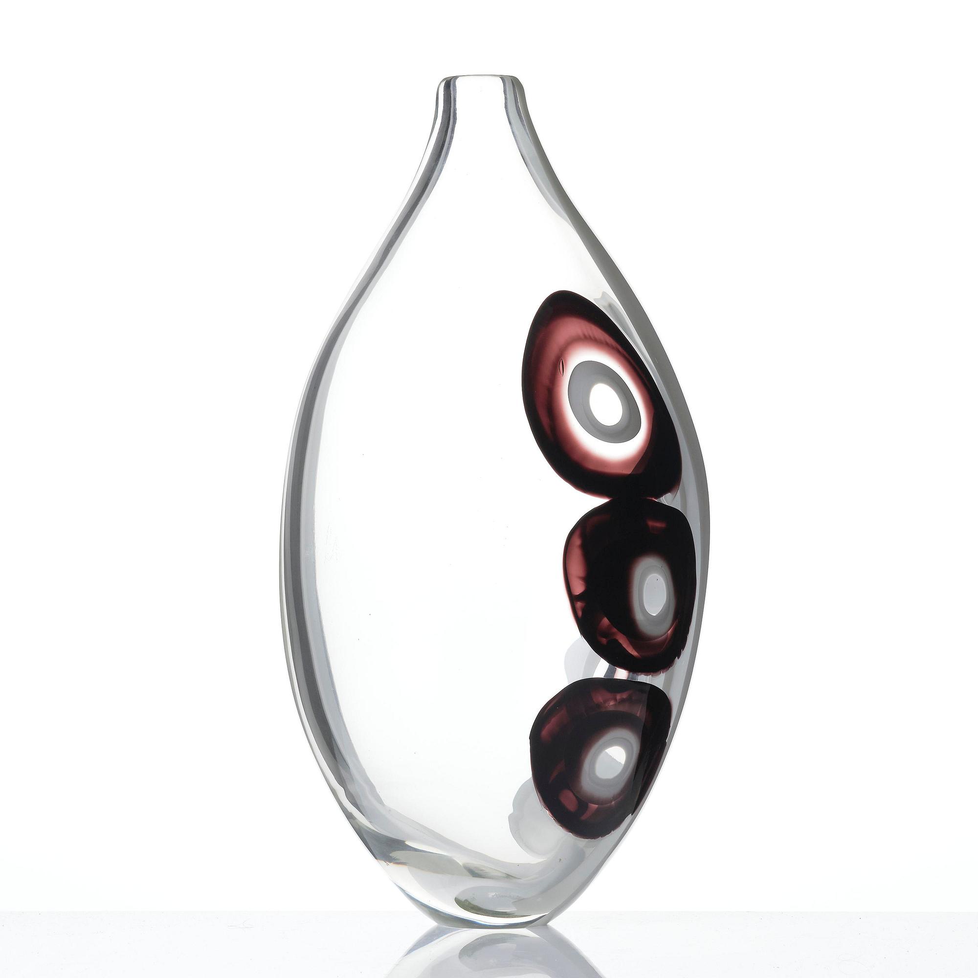 Ann Wåhlström, "Bobbin XIII", vas, glas, Tacoma glashytta, Seattle, USA, 2009.