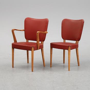 A set of six chairs from Nordsisk Kompaniet.