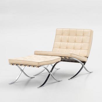 Ludwig Mies van der Rohe, armchair, "Barcelona", Knoll Studio.