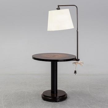 GOLVLAMPA MED BORD, 1920-/1930-tal.