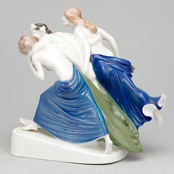 FIGURIN, porslin, Tyskland, 1900-tal.