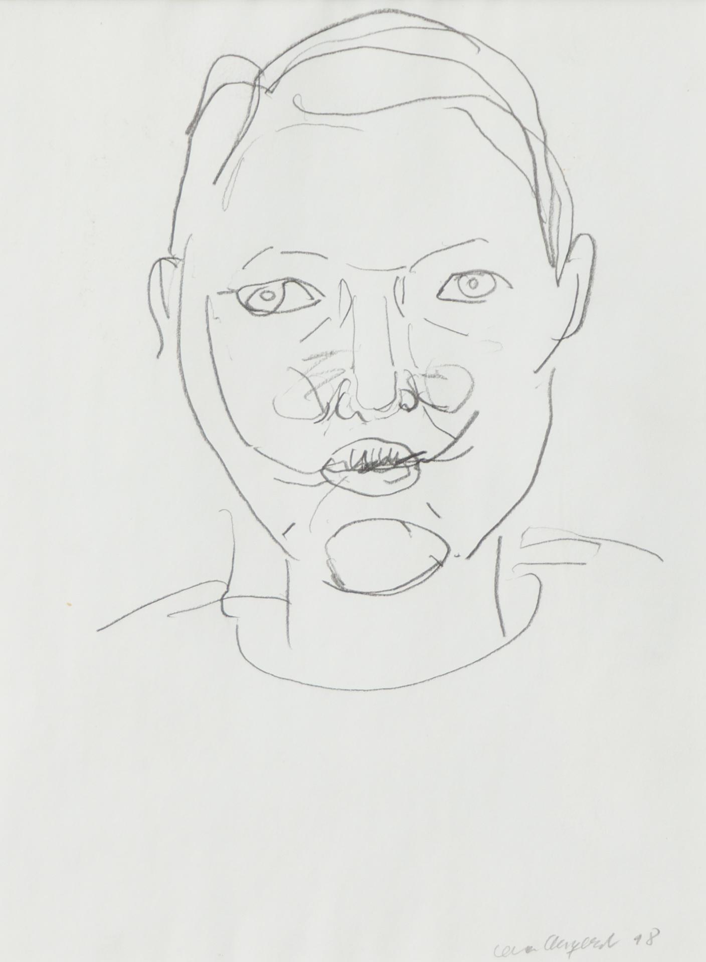 Lena Cronqvist, Portrait of a Man.