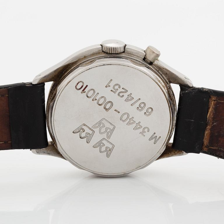 Lemania, "Tg 195", "Tre kronor/Three Crowns", ca 1966.