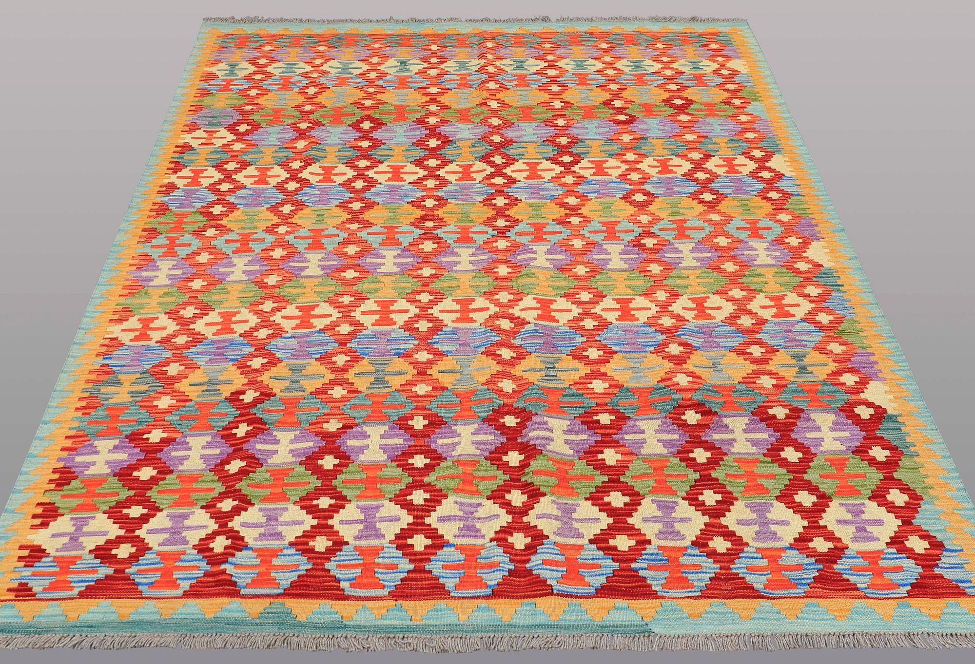 A CARPET, Kilim, ca 240 x 182 cm.