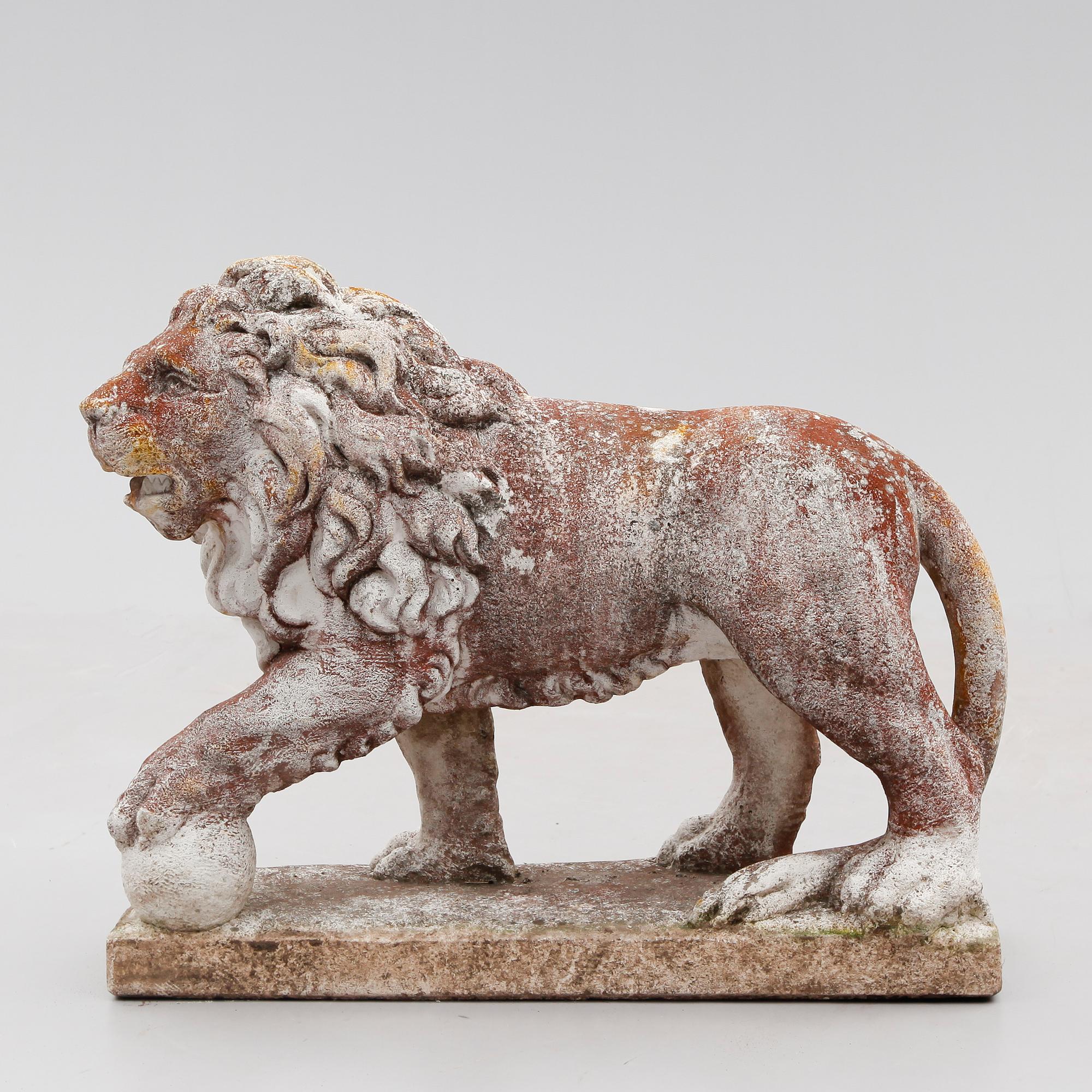 TRÄDGÅRDSSKULPTUR, gjutmassa, 1900-talets andra hälft.