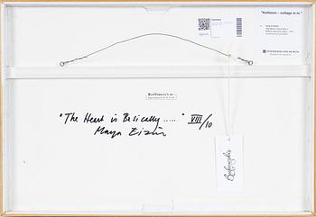 Maya Eizin Öijer, screenprint on acrylic glass, signed and numbered on verso.