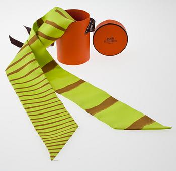 92. A Hermès silk scarf.