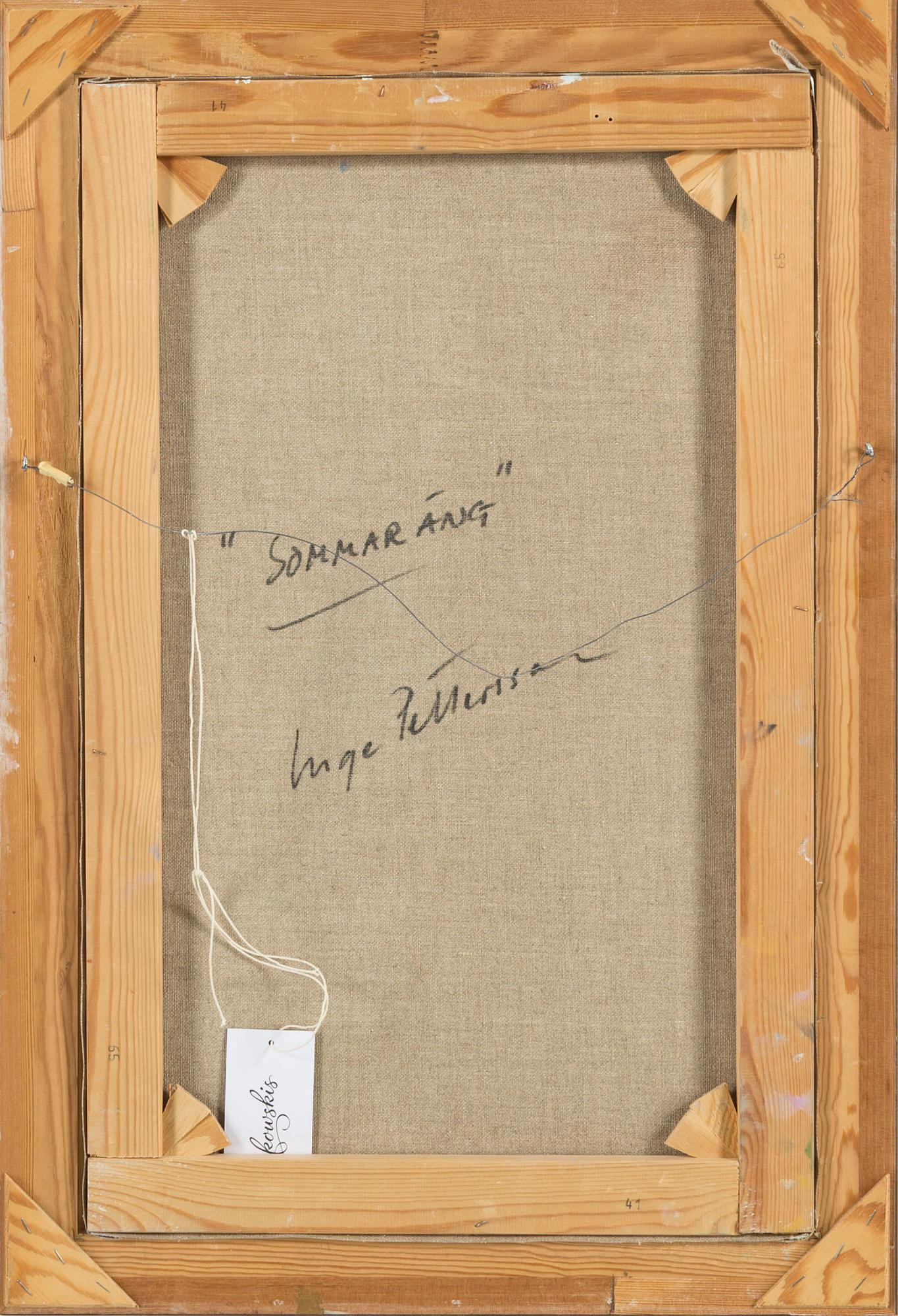 INGE PETTERSSON, olja på duk, signerad.