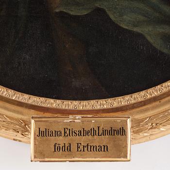 Martin Mijtens d.ä Attributed to, "Johan Linroth" (1653-1720) & "Juliana Elisabeth Linroth" (née Ertman) (1675-1745).