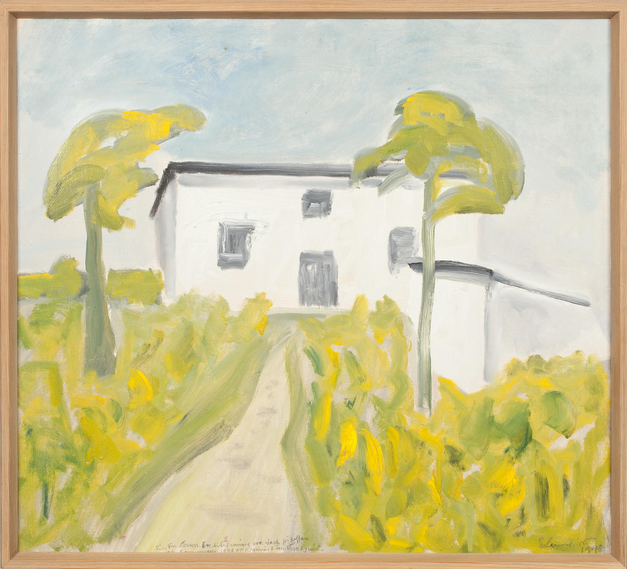 EVERT LUNDQUIST, olja på duk, sign o dat 1948.