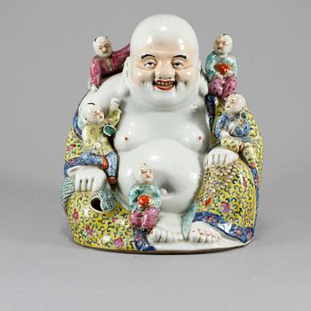 BUDDHA, porslin, Kina, 1900-tal.